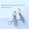 Baseus Pudding Series 20W Type-C to 8 Pin Fast Charging Data Cable, Length:2m(White)