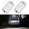 2 PCS ZS-3350 DC12-85V High Bright 48LEDs Lamp Beads Car Dome Light Cabin Light Bar