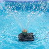 All-copper Fireworks Layer Water Nozzle Landscaping Fountain Head, Size:4 Points(Brass)