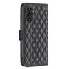 For Samsung Galaxy A56 5G Diamond Lattice Wallet Flip Leather Phone Case(Black)