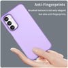 For Samsung Galaxy A16 4G Frosted Translucent TPU Hybrid PC Full Coverage Phone Case(Dark Purple)