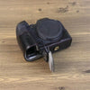 For Canon EOS R7 1/4 inch Thread PU Leather Camera Half Case Base (Black)