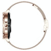 CF12 1.2 inch Waterproof Smart Steel Strap Wristband Support Heart Rate Monitoring / Blood Pressure Monitoring(Gold)