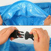Outdoor Portable Lazy Water Inflatable Sofa Beach Grass Air Bed, Size: 200 x 70cm(Orange)
