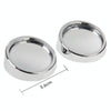 2 PCS SY-022 Car Vehicle Mirror Blind Spot Rear View Small Round Mirror, Diameter: about 5.6cm(Silver)