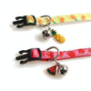 Watermelon Cat Collar with Bell, Adjustable, 28cm