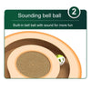 Cat Scratching Board, Light Blue, with Balls