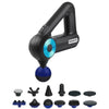 SL-8890 Triangle Fascia Muscle Relaxer Household Electric Fitness Massager, Specification: EU Plug(Blue)
