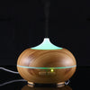 10W 150mL Wood Grain Aromatherapy Air Purifier Humidifier with LED Light for Office / Home Room(Brown)