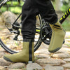 WEST BIKING YP0215049 Cycling Windproof And Warm Shoe Cover, Size: L(ArmyGreen)
