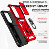 For Samsung Galaxy S25 5G Sliding Camshield Holder Phone Case(Red)