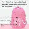 Large Capacity Waterproof Large Opening Children Schoolbag, Size: L (Pink)