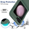 For Samsung Galaxy Z Flip6 5G 2 in 1 PC + TPU Phone Case(Dark Green)