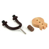 Original Wood Grain Guitar Ukulele Wood Wall Hook