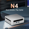 Ninkear N4 Windows 11 WiFi 6 Bluetooth 5.2 Mini PC, 16GB+512GB, AMD Ryzen 5 4600H(US Plug)