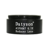 Datyson 5P0087 Fine Thread Astronomical Telescope Accessories 1.25 inch 0.5X Defocusing Lens Reducer(Black)