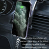 Car Suction Cup Dashboard Automatic Lock Mobile Phone Holder, Style: Glossy Waterfall Base
