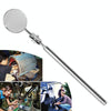 Car Repair Detection Mirror Universal Folding Telescopic Mirror Welding Chassis Inspection Mirror, Model: Black Handle 50mm