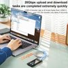 MOMAX DC31 1m USB3.2 USB-C / Type-C to USB-C / Type-C 100W Braided Data Sync Charge Cable (Black)