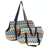 Retro Pet Carrier Backpack, Canvas, Breathable, Large 55x26x27cm (Cats & Dogs)