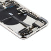 iPhone 11 Pro Max Silver Back Cover Assembly with Parts
