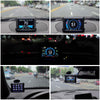 3.5" Car HUD Head Up Display GPS+OBD2 Dual System
