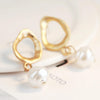 1030402302 Hollow Stud Earrings Jewelry