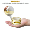 2.5cm x 5m  Golden Tile Gap Tape Waterproof PVC Self Adhesive Sticker(Gold)