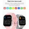 GT20 1.69 inch TFT Screen IP67 Waterproof Smart Watch, Support Music Control / Bluetooth Call / Heart Rate Monitoring / Blood Pressure Monitoring, Style:Silicone Strap(Black)