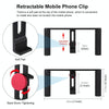 PULUZ 4 in 1 Vlogging Live Broadcast 4.7 inch 12cm Ring LED Selfie Light Smartphone Video Rig Handle Stabilizer Aluminum Bracket Kits with Microphone + Tripod Mount + Cold Shoe Tripod Head