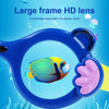 JIEHU JH8560 Children Waterproof and Anti-fog Cartoon Cat Shape Swimming Goggles(Green)