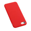 For iPhone SE 2022 / SE 2020 Shockproof Full Coverage Silicone Soft Protective Case(Red)