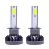 2 PCS H1 DC9-36V / 36W / 3000K / 6000LM IP68 Car / Motorcycle Mini COB LED Headlight Lamps / Fog Light(Gold Light)