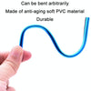 10pcs/pack Car Air Conditioner Vent U-Shaped Electroplating Decorative Strip(Plating Blue)