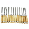 12 PCS / Set Knife Carving Knife Woodworking Chisel Root Carving Wood Carving Tools