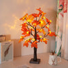SJ-SD007 Christmas Halloween LED Maple Pumpkin Decoration Light, Style: Detachable Base