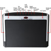 15.6 Inch Car HD Ceiling TV Mp5 Display Car Ceiling Monitor(Beige)