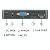 X16 4K Media Player Horizontal And Vertical Screen Video Advertising AD Player, Auto Looping Playback(UK Plug)