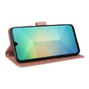 For Samsung Galaxy A26 5G 3-Card Slots Multifunctional Leather Phone Case(Rose Gold)