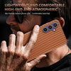 For Samsung Galaxy A16 5G AZNS Electroplated Edge Carbon Fiber Texture Phone Case(Blue)