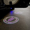 LED Infrared Induction Car Door Welcome Light Night Projection Ambient Light, Specification: Honor (Purple)(1 Pair/Box)