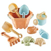 10pcs /Set Bucket Children Outdoor Beach Toys Play Water Play Sand Set