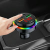 PDF15 FM Transmitter Bluetooth 5.0 Handsfree Car Kit Audio MP3 Player