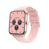 QS11 1.91 inch BT5.2 Smart Sport Watch, Support Sleep / Heart Rate / Blood Oxygen / Temperature / Blood Pressure Health Monitor(Pink)