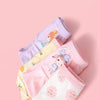 Soft And Comfortable Children Underwear High Stretch Cotton Girls Briefs, Size: M(Moon Bunny+Rabbit)