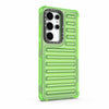 For Samsung Galaxy S25 Ultra 5G High Transparency TPU Hybrid PC Airbag Phone Case(Transparent Green)
