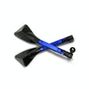 2 PCS Motorcycle Parts CNC Technology Aluminum Alloy Rearview Mirror Side Mirror(Black)