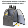 Pet Carrier Backpack, Breathable, Red, Cat/Dog, up to 6kg
