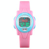 SKMEI 1478 Multifunction Children Digital Watch 50m Waterproof Sports Watch(Pink)