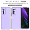 For Samsung Galaxy Z Fold2 5G Armor Foldable Phone Case(Purple)